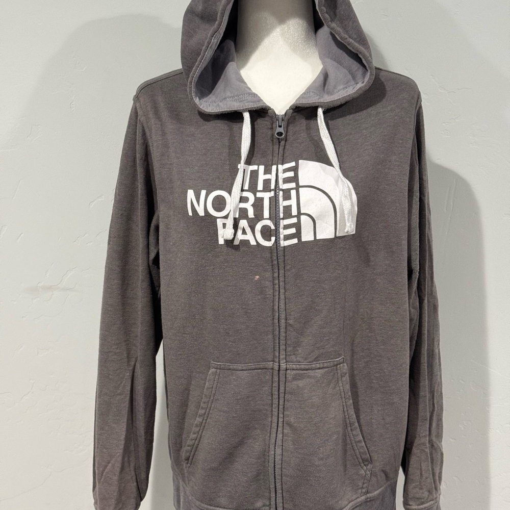 Vintage The North Face Gray zipper Hoodie